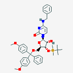 Structure of N4-Benzyl-3'-O-t-butyldiMethylsilyl-5'-O-(4,4'-diMethoxytrityl)cytidine