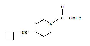 Structure of 1-BOC-4-CYCLOBUTYLAMINO-PIPERIDINE