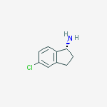 Structure of (R)-5-Chloro-2,3-dihydro-1H-inden-1-amine