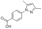 Structure of 4-(3,5-DIMETHYL-PYRAZOL-1-YL)-BENZOIC ACID