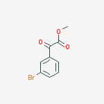 methyl 2-(3-bromophenyl)-2-oxoacetate结构式
