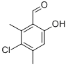 5-氯-2-羟基-4-甲基苯甲醛结构式
