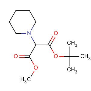 Structure of 2-Piperidineacetic acid, 1-[(1,1-dimethylethoxy)carbonyl]-, methyl ester,(2R)-