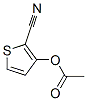 Structure of 2-CYANO-3-THIENYL ACETATE