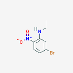 Structure of 5-bromo-N-ethyl-2-nitroaniline