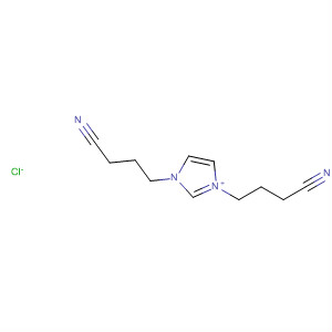 Structure of 1H-Imidazolium, 1,3-bis(3-cyanopropyl)-, chloride