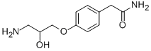 Structure of 2[4-(3-Amino-2-hydroxy-propoxy)-phenyl]-acetamide