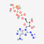 Structure of 8-N3-ATP