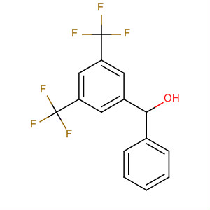 Benzenemethanol, a-phenyl-3,5-bis(trifluoromethyl)-结构式