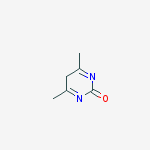 2(5H)-PYRIMIDINONE,4,6-DIMETHYL-结构式