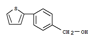 4-(2-噻吩基)苯乙醇结构式