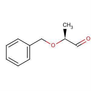 Structure of (S)-2-(BENZYLOXY)PROPIONAL