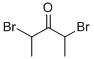 Structure of 2,4-DIBROMO-3-PENTANONE
