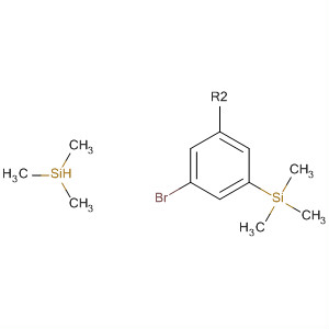 Structure of Silane, (5-bromo-1,3-phenylene)bis[trimethyl-
