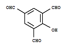 2-羟基-1,3,5-苯三甲醛结构式