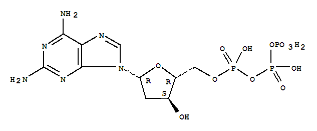 Structure of 2-amino-2-deoxyadenosine 5-triphosphate