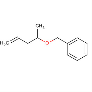 Structure of Benzene, [(4-pentenyloxy)methyl]-