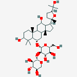 Chemical structure of majonoside R2