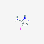 Structure of 3-Amino-4-iodo-1H-pyrazole,97%