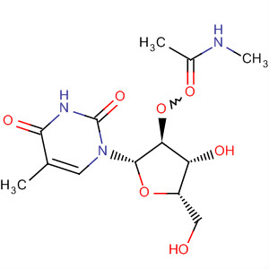 Structure of Uridine, 5-methyl-2'-O-[2-(methylamino)-2-oxoethyl]-