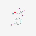 Structure of 1-(3-Fluorophenyl)-2,2,2-trifluoroethanol
