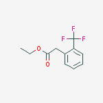 Structure of ETHYL 2-(TRIFLUOROMETHYL)PHENYLACETATE