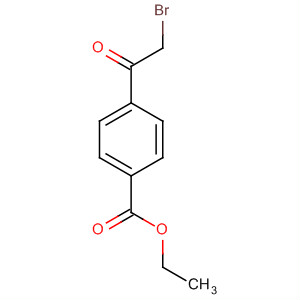 4-(2-溴代乙酰基)苯甲酸乙酯结构式
