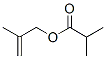 Structure of 2-methylallyl isobutyrate