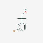 Structure of 2-(3-BroMophenyl)-2-Methylpropan-1-ol