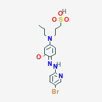 Structure of 2-(5-Bromo-2-pyridylazo)-5-[propyl(3-sulfopropyl)amino]phenol