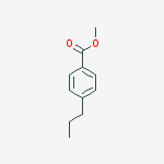 1-Methoxycarbonyl-4-propylbenzene结构式