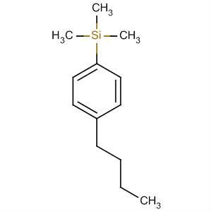 Structure of Silane, (4-butylphenyl)trimethyl-
