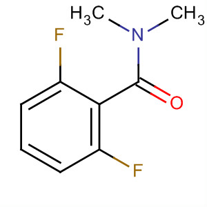 Structure of Benzamide, 2,6-difluoro-N,N-dimethyl-