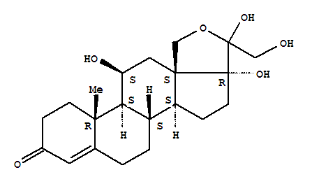 Structure of 18-hydroxycortisol