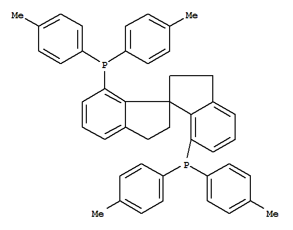 Structure of (S)-7,7-Bis[di(p-methylphenyl)phosphino]-1,1-spirobiindane ,97%