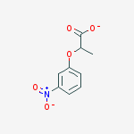 Structure of METHYL(3-NITROPHENOXY)ACETATE