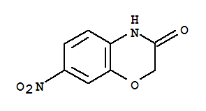 Structure of 7-NITRO-2H-1,4-BENZOXAZIN-3(4H)-ONE