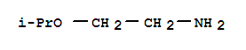 Structure of 2-Isopropoxy-ethylamine