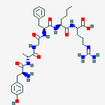Structure of (D-ALA2)-LEUCINE ENKEPHALIN-ARG