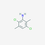 Structure of 2,5-dichloro-3,6-dimethylaniline