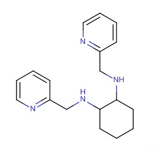 Structure of 1,2-Cyclohexanediamine, N,N'-bis(2-pyridinylmethyl)-, trans-