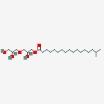 聚甘油-2 异硬脂酸酯结构式