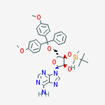 Structure of 3'-O-tert-Butyldimethylsilyl-5'-O-DMT-adenosine