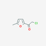 2-chloro-1-(5-methylfuran-2-yl)ethanone结构式