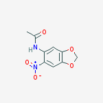 Structure of N-(6-Nitro-1,3-benzodioxol-5-yl)acetamide