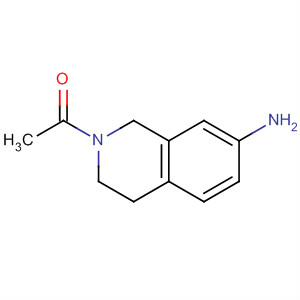Structure of 7-Isoquinolinamine, 2-acetyl-1,2,3,4-tetrahydro-