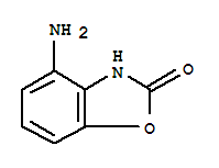 Structure of 2(3H)-Benzoxazolone,4-amino-