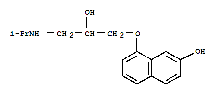 Structure of rac 7-Hydroxy Propranolol