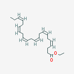 Structure of ETHYLDOCOSAHEXAENOATE