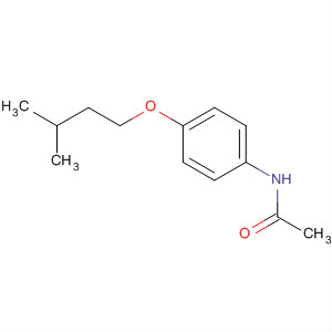 Acetamide, N-[4-(3-methylbutoxy)phenyl]-结构式